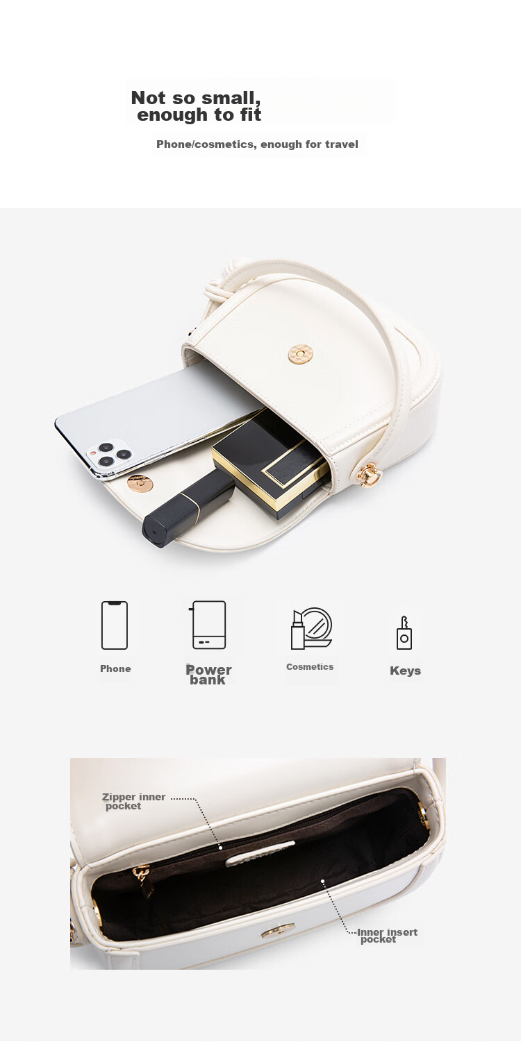 Semir Cherry Saddle Bag Series Women's Handbag, Exquisite Tote Bag, Cute Crossbody Bag, Birthday Gift, 105124153019 7