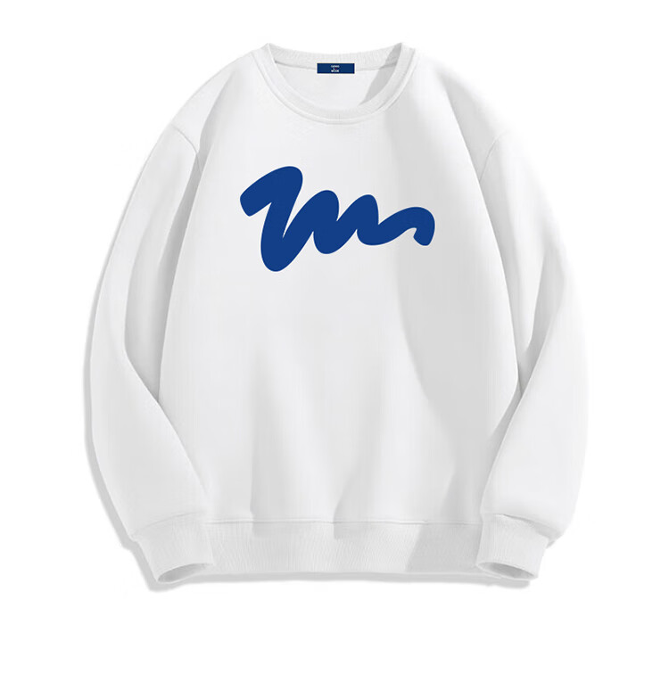 GENIOLAMODE Brand American Style Men's Sweatshirt 2025 Spring Autumn Thin Trendy Large Print Crewneck Jacket 7