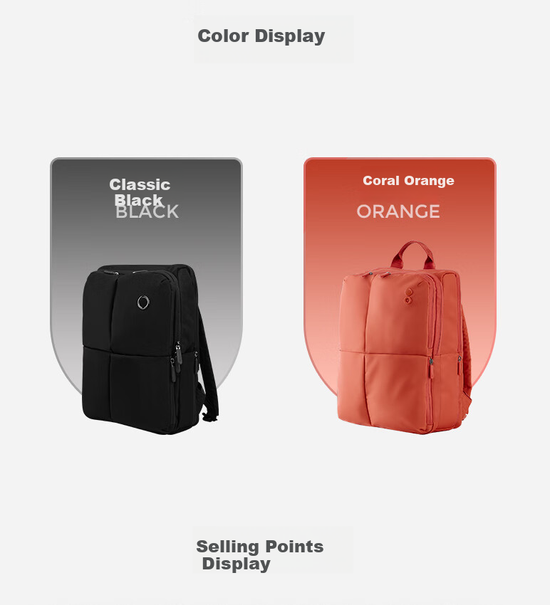 Echolac Couple's Laptop Backpack, Fashionable Trendy Backpack, Simple Casual Backpack for Men And Women, Black, 16-Inch CKP602 6