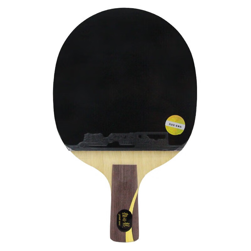 DHS Kuangbiao Long PRO Gift Box Set, National Champion Kuangbiao Rubber-Padded Finished Table Tennis Racket, HP01 Straight Handle Ping Pong Paddle