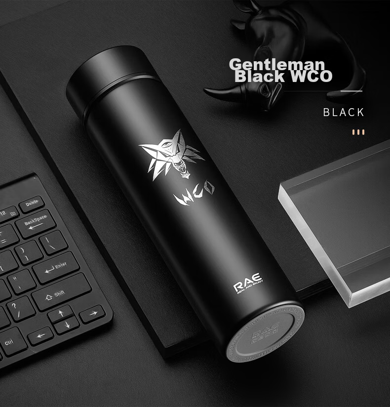 Ranye Custom Insulated Mug for Students, 316L Stainless Steel Tea Cup, 500ml, R3686, White, for National Day And Wedding 36