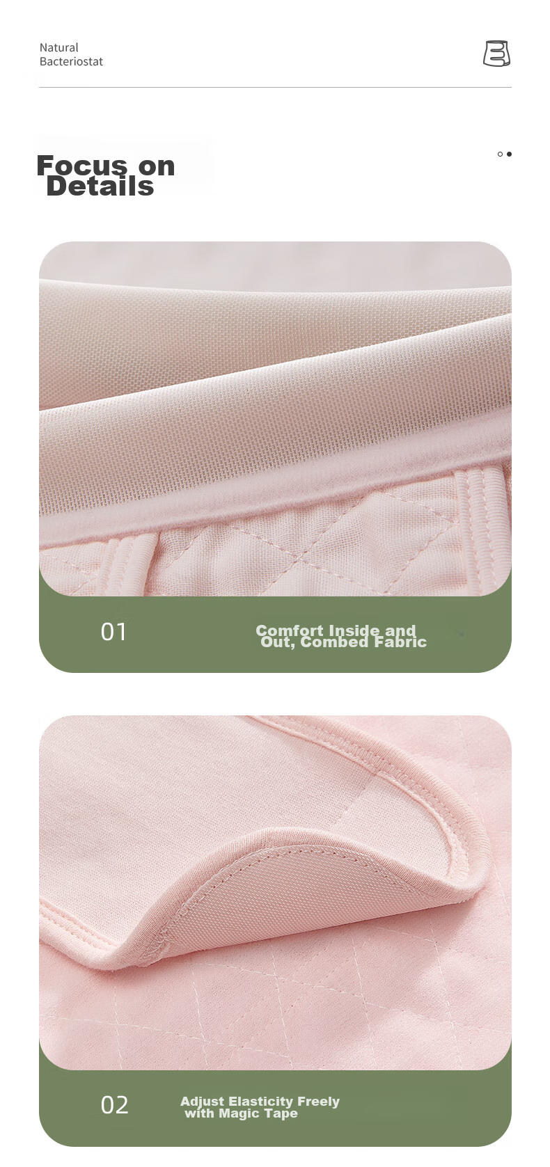 Shiyuejiejing Postpartum Belly Wrap, Shaping Band for Natural Delivery And C-Section, Gauze Waist Trainer (Belly Wrap + Pelvic Belt), Pink, XL 15