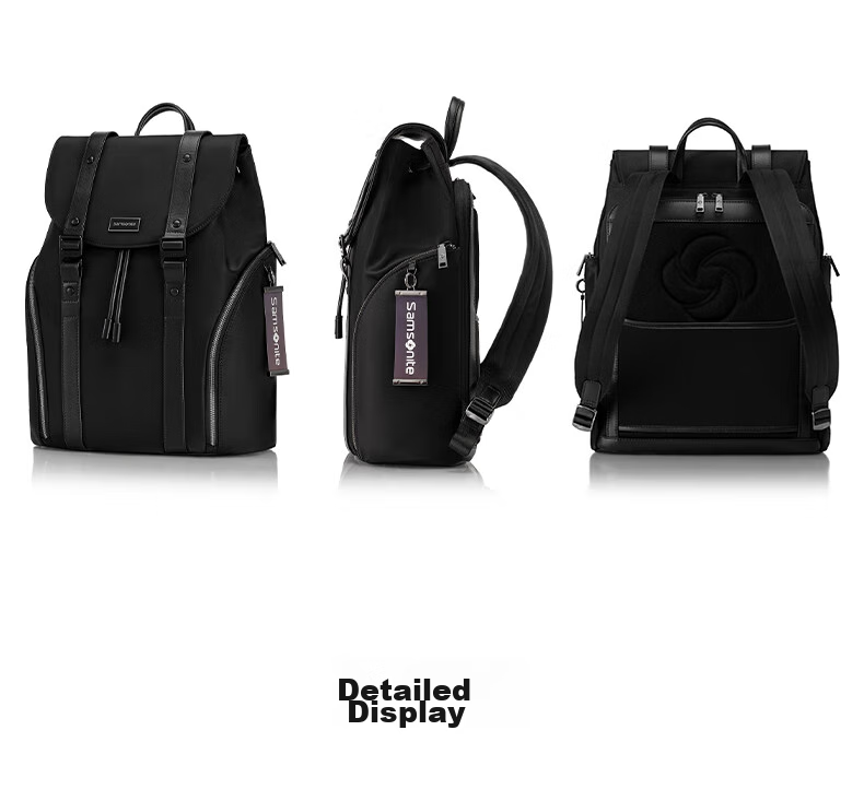 Xinxiuli Casual Fashion Backpack Laptop Bag, 15.6-Inch, for Men And Women, Reflective Material, Cowhide Leather, TM7*013 13