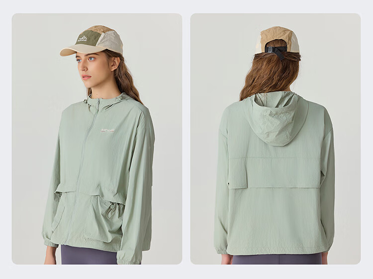 NORTHLAND Original Yarn Sun Protection Clothing UPF500+, Outdoor Women's Cooling Antibacterial Breathable Lightweight Skin Coat Jacket 28