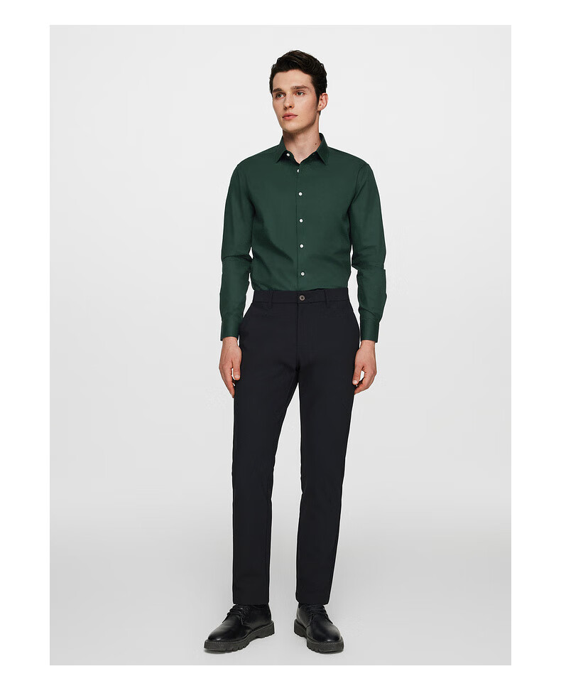 G2000 Antistatic Spring Autumn Business Casual Soft Comfortable Formal Dress Pants Indigo 31 14