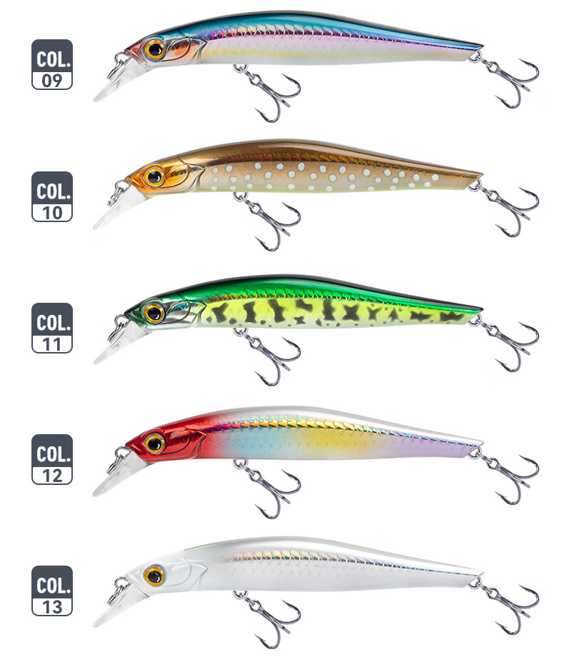 Guowangliya Lure Fishing Bait, Invisible Sinking Minnow Lure, Long-Distance Casting, Wiggling And Sinking, for Sea Bass, Perch Fish And Bass 20