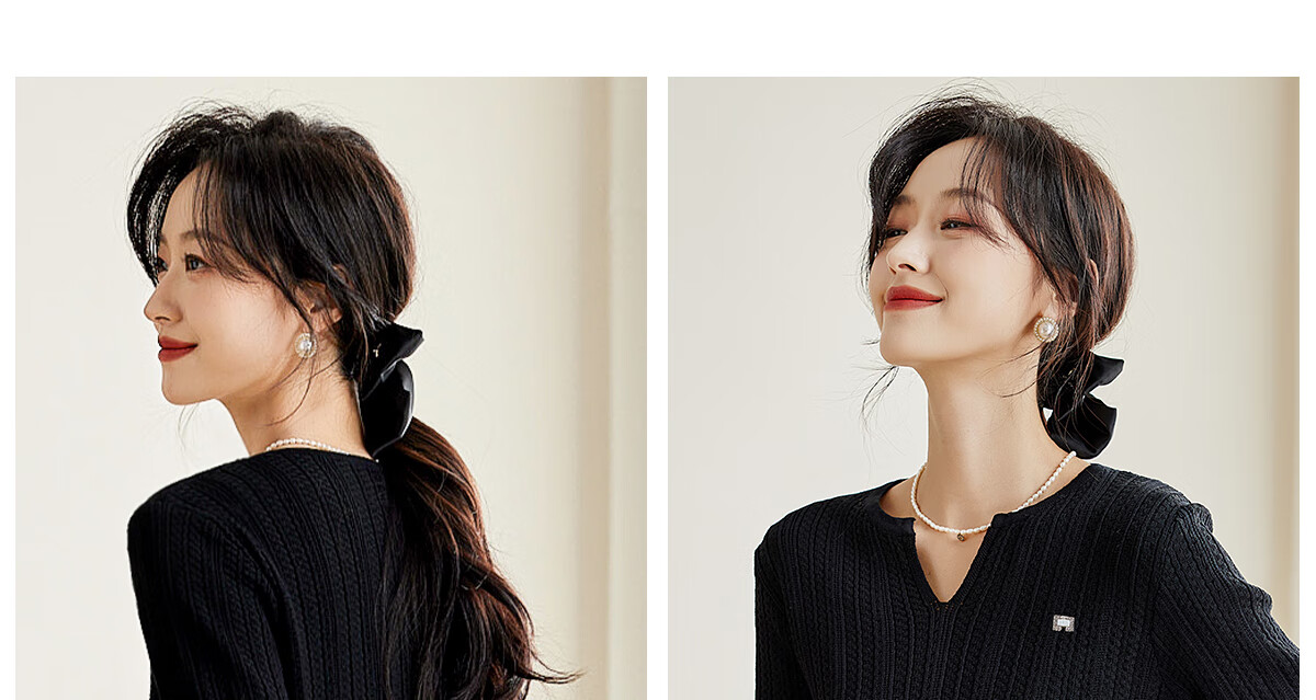 PinCai Women's Knit Sweater, Spring And Autumn Thin Style, Niche V-Neck Split Knit Top, Loose Inner Layer Base Shirt P143Z3008 33