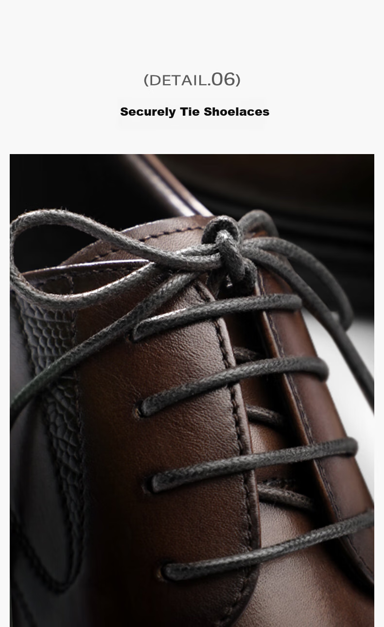 Belle Men's Business Leather Shoes, Shock-Absorbing Comfortable Formal Work Shoes 8AA01AM5 Black - Height-Increasing Version 43 10
