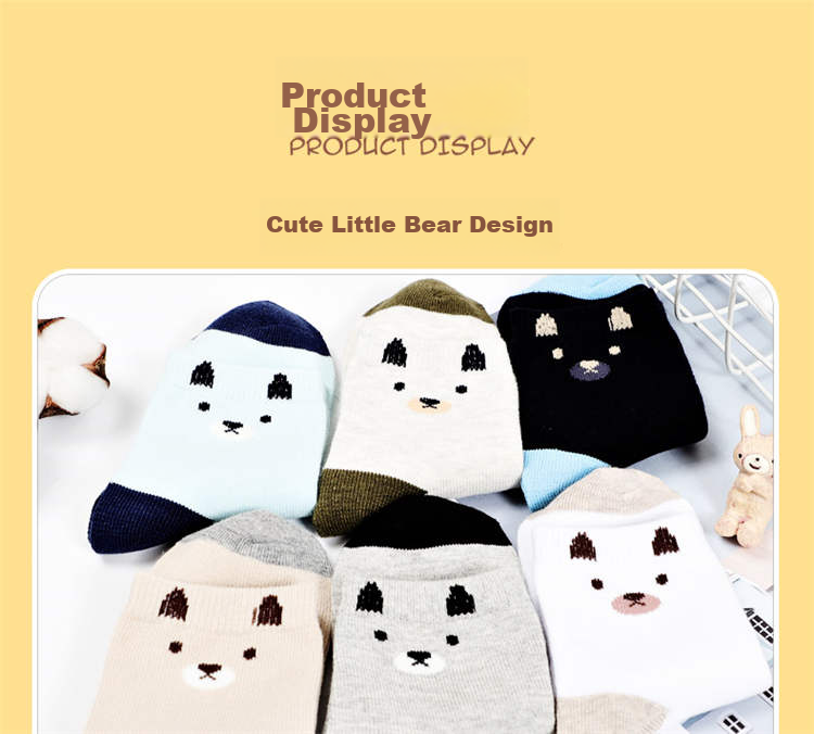 LangSha Kids Boys Mid-Calf Socks Spring Autumn Comfortable Sweat-Absorbing Breathable Antibacterial Cotton Sports Socks for School Children 14