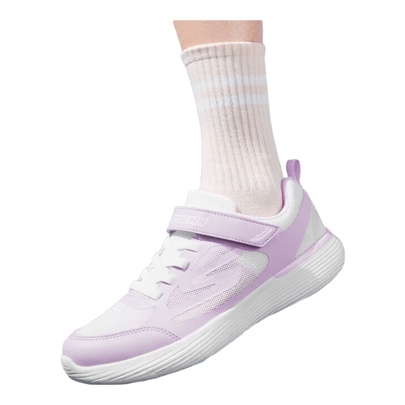 Skechers Elementary School Girls' Lightweight Non-Slip Training Shoes, Breathable Running Shoes for Children, Model 319022L