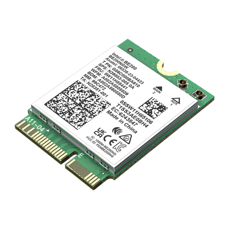 EDUP BE200 Wireless Network Card, WIFI7 for Laptops And M2 Desktop Computers, Tri-Band 8774M Gigabit Receiver, Bluetooth 5.4, EP-BE200NGW