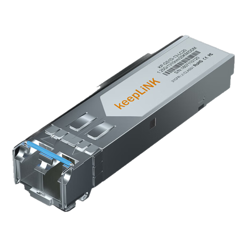 KeepLINK KP-GS1D Gigabit Single-Mode Single-Fiber A-End SFP Optical Module LC Interface 1310nm, 20 Kilometers