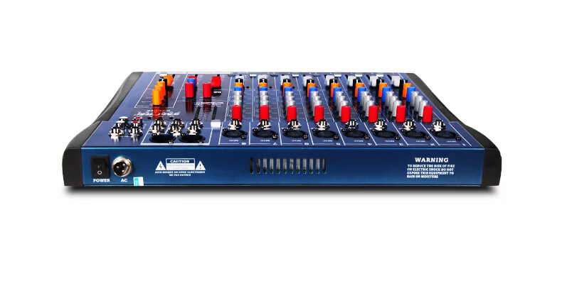 SAST K88 Professional 8-Channel Mixer for Stage Performances And Conference Rooms with Bluetooth, Reverb Effects, MP3 Multi-Functional Audio Control Console 15