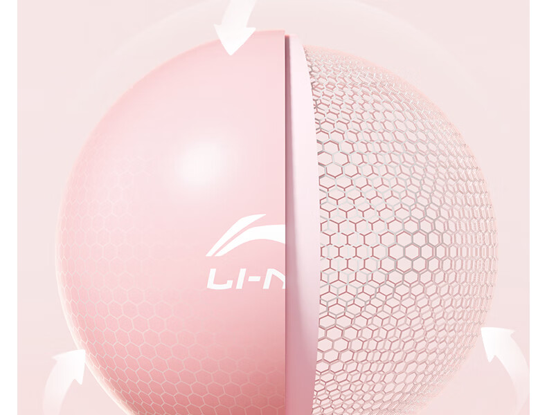 Li-Ning Yoga Ball, Pelvic Floor Exercise Ball for Pregnant Women And Adults, Baby Pilates Ball, Shaping And Buttocks Lifting Fitness Ball, Thickened Anti-Burst Elastic Ball 10