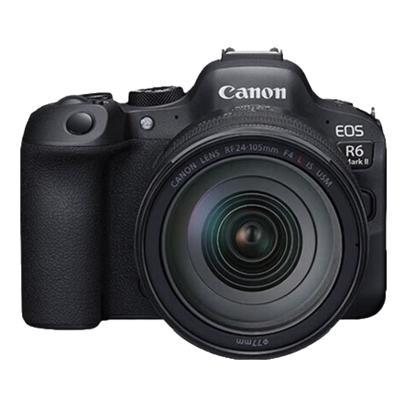 Canon Canon R6 Mark II Full-Frame Mirrorless Digital Camera R62 with 24-105mm Zoom Lens Photography And Video High-Definition Live Streaming Travel Photography Essential Kit
