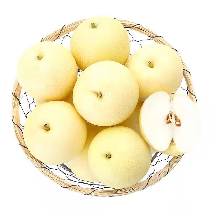 京鲜生 长城河北皇冠梨 5斤装 单果250g+ 国家地标产品 生鲜水果