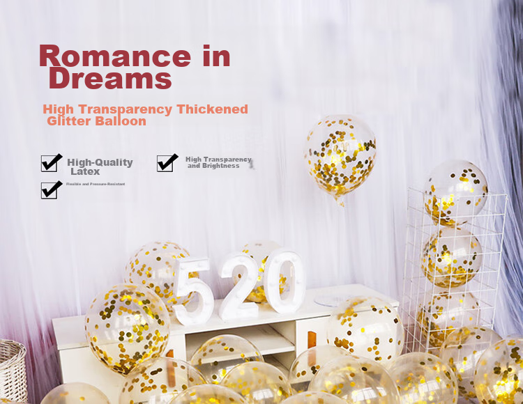 Jingtang Gold Foil Balloons for Birthday Party Decoration, Wedding Room Setup, Birthday Celebration, 20 Pieces with Pump Included 1