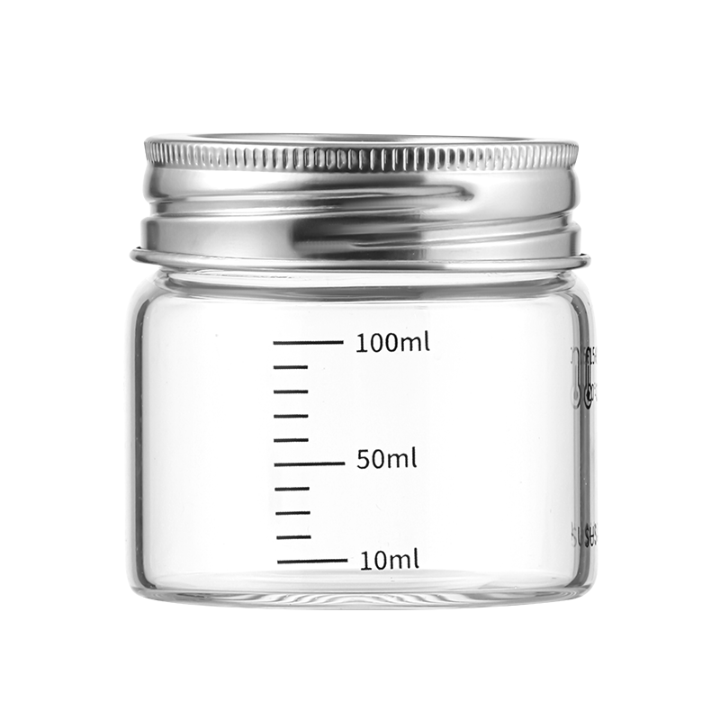 BJ Chinese Bird's Nest Glass Sealed Container, Food-Grade, Heat-Resistant, Suitable for Steaming, Stewing, And Cooking, Storage Bottle for Fish Maw, 100ml Glass Bottle