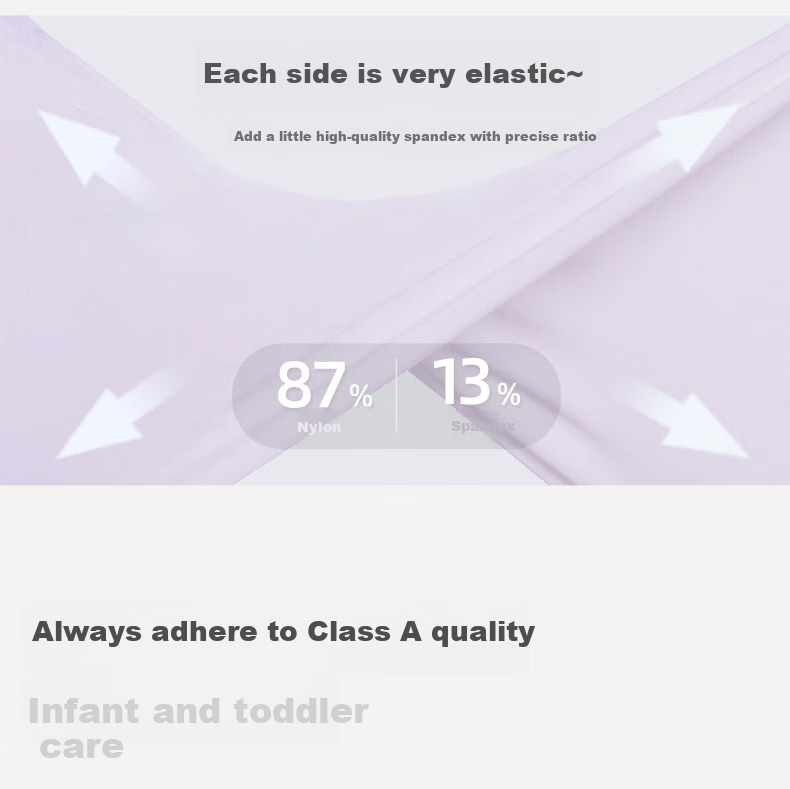 Aimer Kids Cool Sun Protection Class A High-Elastic Sports Pants for Boys And Girls, Wide-Leg Straight Trousers - Dawn Purple 140 8