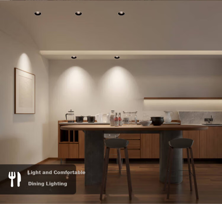 PHILIPS LED Spotlight Recessed Small Hill Anti-Glare Downlight for Living Room Hallway Ceiling Mounting Hole 3W 2700K [4-Pack] 14