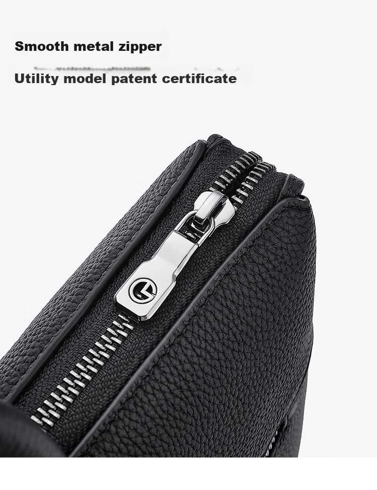 Goldlion Business Briefcase, Handbag, Fashionable Men's Bag, Large Capacity Laptop Bag, Birthday Gift 15