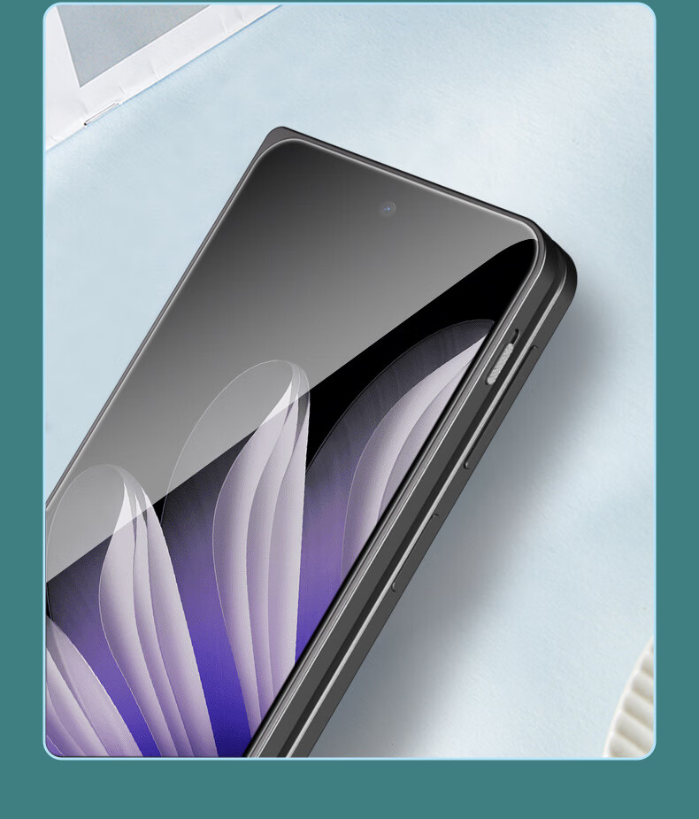 Lanxingxiansheng Tempered Glass Screen Protector for OPPO Find N5, High-Definition Anti-Static Shatterproof Wear-Resistant Phone Protective Film 5