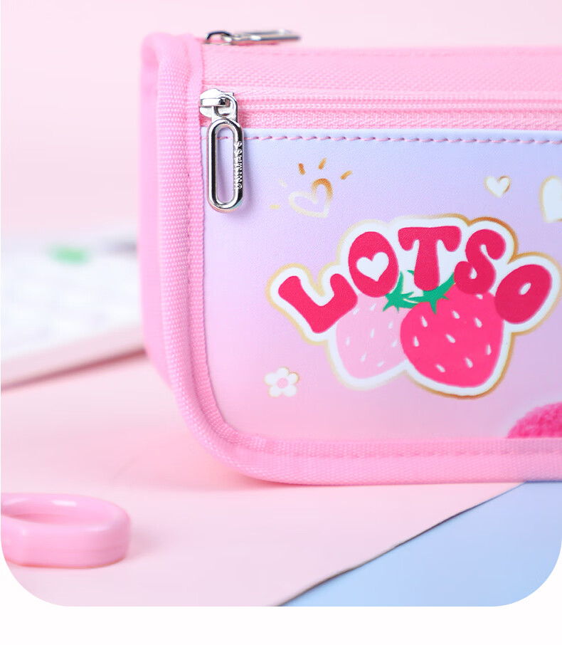 Disney Student Pencil Case, Stylish Large-Capacity Children's Stationery Storage Bag Graduation Gift Elementary School Student DIY Durable Pencil Case, Frozen Purple 8