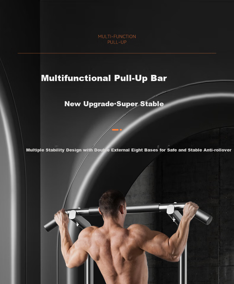 HOT KNEE Pull-Up Bar Home Indoor Fitness Equipment Multi-Functional Floor-Standing Parallel Bars Training Machine 1