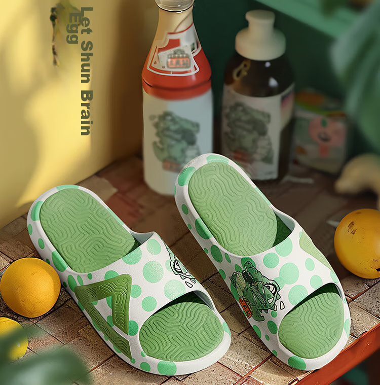 PEAK Taiji Slippers - Crocodile-Shaped Soft And Comfortable Trendy Beach Platform Sneakers And Slippers for Men DL410281 2