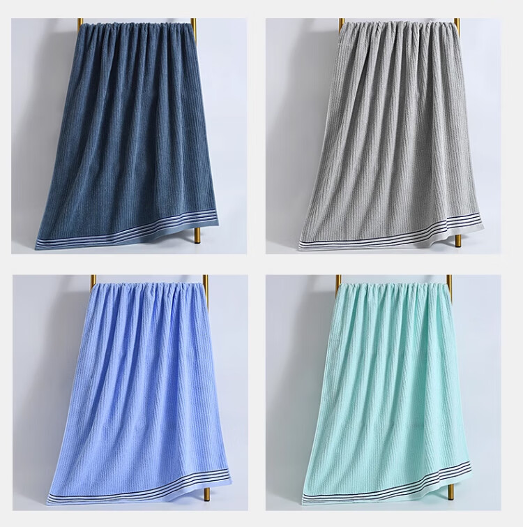 Grace Bath Towel, 7A Antibacterial, Thickened, Lint-Free, Absorbent, for Baby Boys And Girls, Home Use, Children's Maternity A-Class Large Bath Towel 9