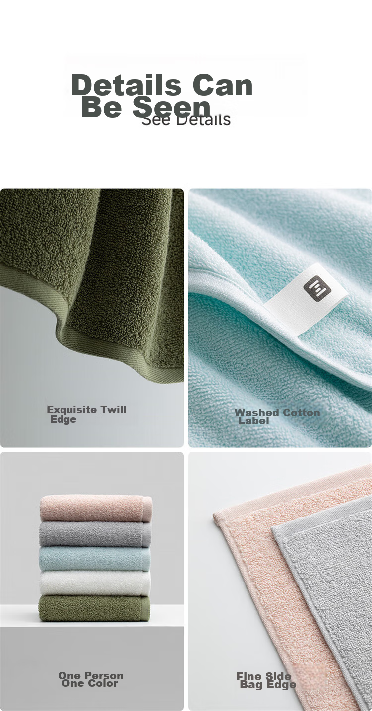 A-Life Children's Towels, Set of 5, Xinjiang Long-Staple Cotton, Soft Face And Bath Towels for Home Use, Absorbent Large Face Towels for Washing 13