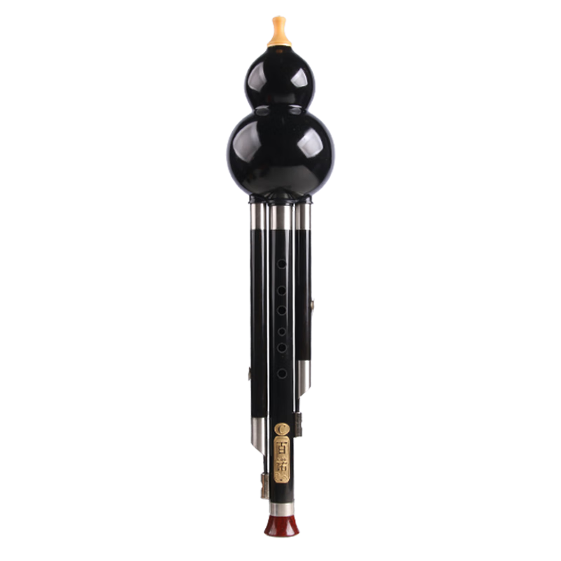 Benro Replaceable Mouthpiece Black Ebony Hulusi C Key Student Instrument Adult Self-Learning Professional Performance Grade Hulusi