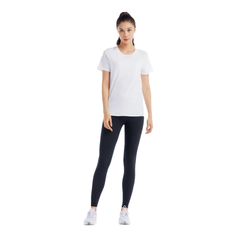DECATHLON Sports T-Shirt, Breathable Solid Color Casual Short-Sleeve Loose-Fitting Running Fitness Top 5036041