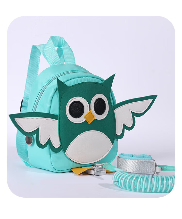 9i9 Baby Anti-Lost Backpack with Safety Harness Leash Dual-Use Kindergarten Dinosaur Backpack A29 11