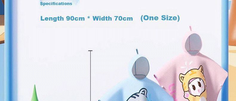 Li-Ning Bath Towel, Wearable Cape, Absorbent And Quick-Drying, for Boys And Girls, Swimming-Specific Bathrobe, Beach Towel for Seaside Use 36