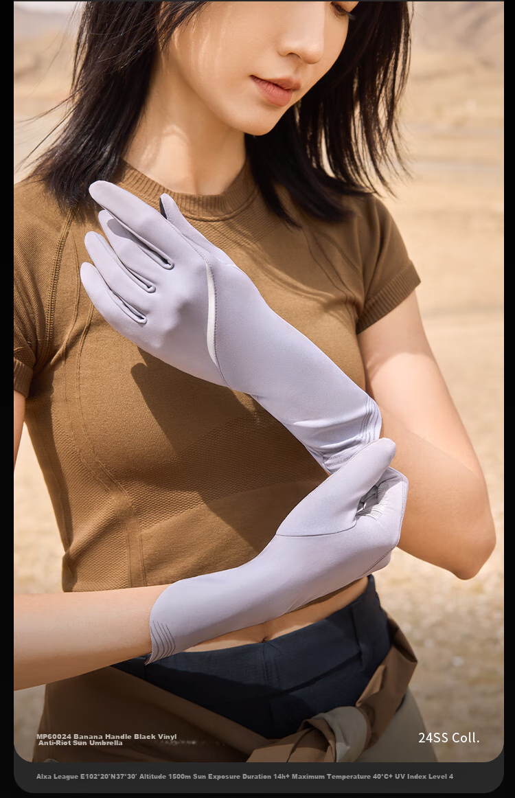 Beneunder Anti-UV Gloves, Wrist Protection, Sunscreen, Driving, Sports MP002 2
