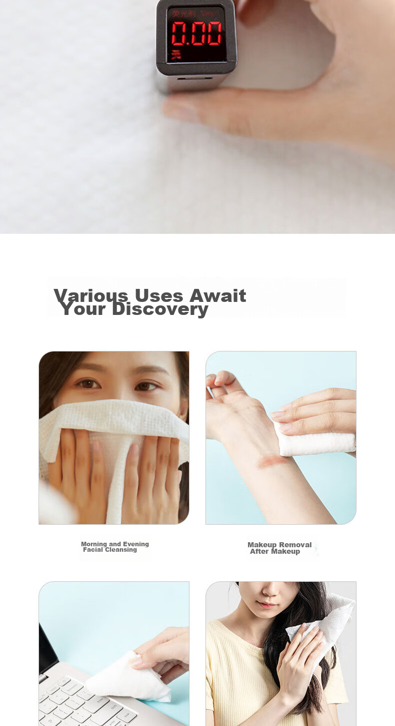 MINISO Disposable Compressed Towels, Individually Wrapped for Travel, Business Trips, Hotels, Travel Pack (20 Pieces X 3 Packs) 7