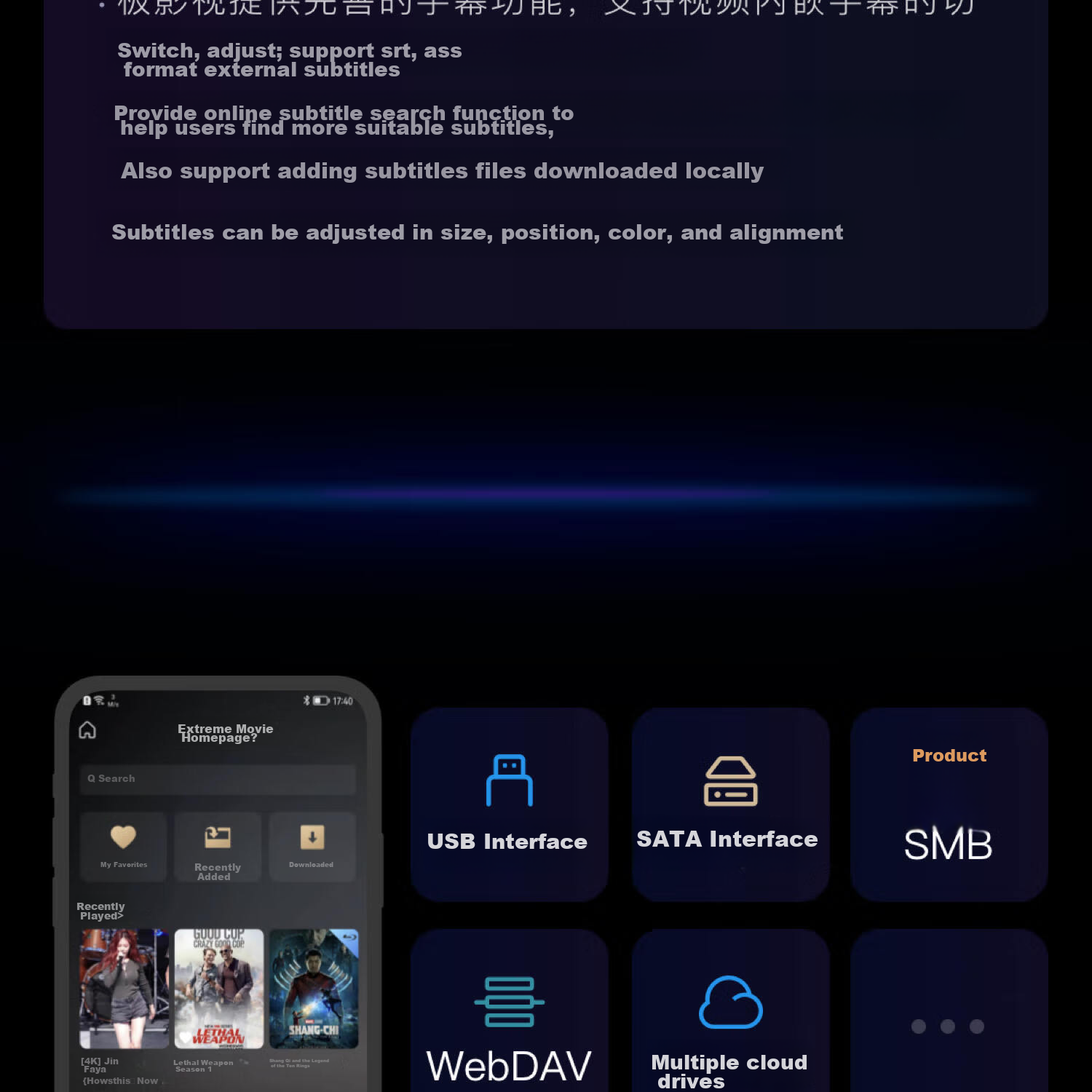 Jikongjian Private Cloud T2S, 8-Core Dual-Bay Portable All-Solid State AI NAS Network Storage, Built-In UPS, Outdoor Travel Vlog Digital Sports Intelligent Cloud Server 27