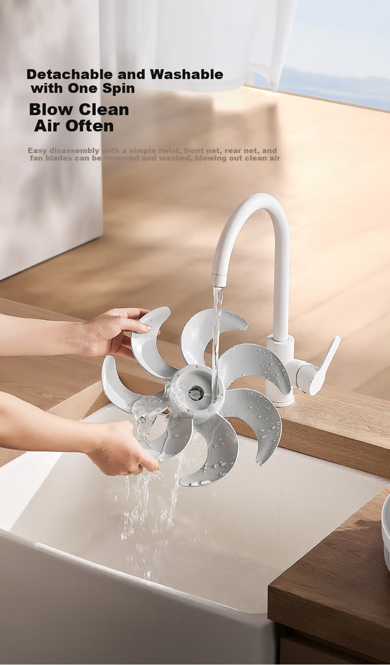 AIRMATE [Smart Remote Control] Seven-Blade Home High Airflow Floor Fan, Electric Fan, Desktop Air Circulator, Small Fan, 6-Speed Storm Timer Fan, High-Definition Screen Display FS30-R99 14
