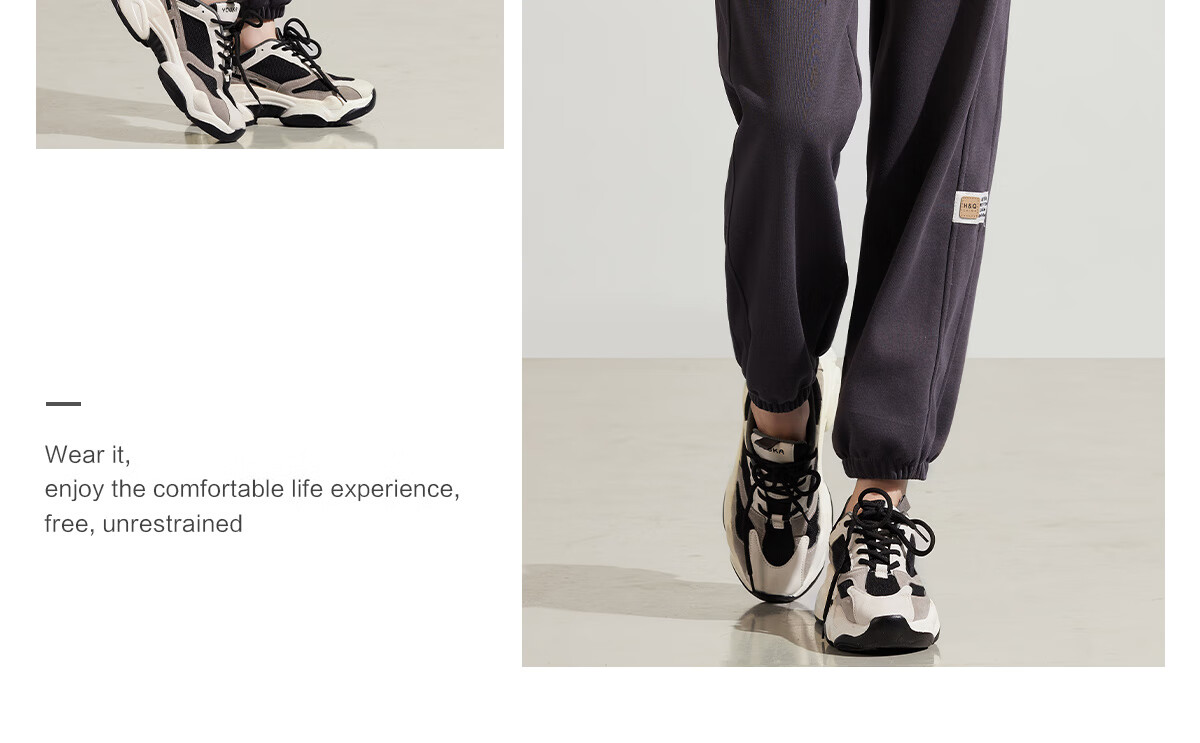Halo Queen Women's Joggers with Elastic Waistband And Drawstring, Casual Pants for Spring And Autumn, Loose-Fitting Slimming Sweatpants H13QR1953 25