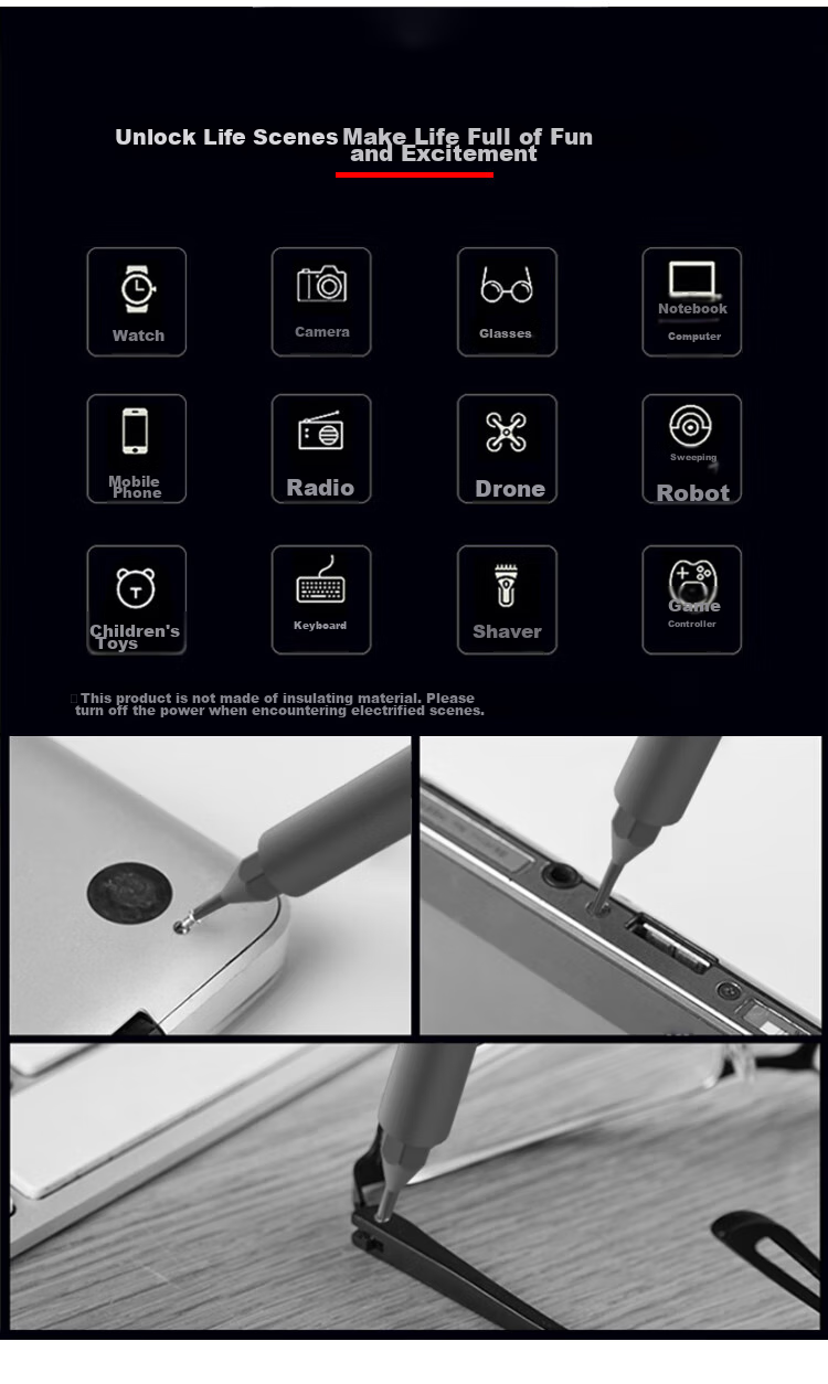 Kafuweier Screwdriver Set, Precision Screwdriver Kit for Laptop, Phone And Computer Disassembly, Small Screwdriver Tools PS4550 2