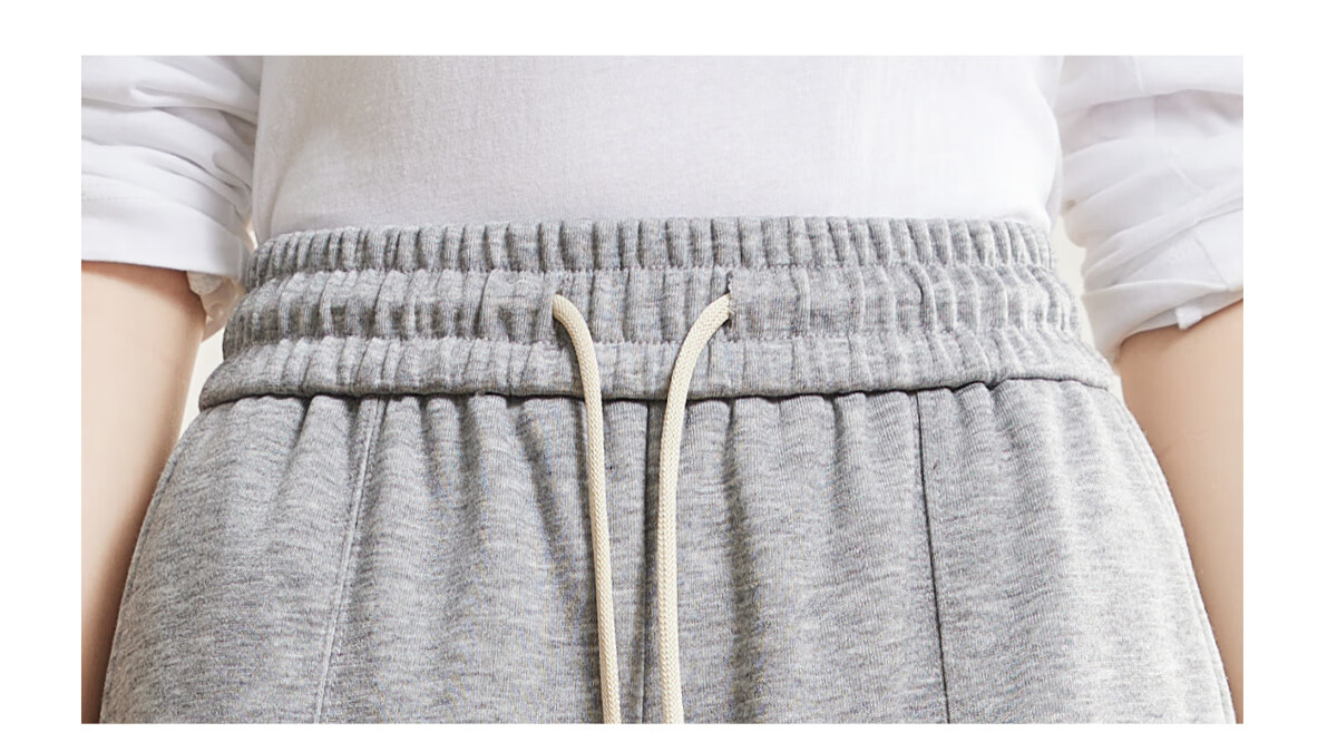 Halo Queen Women's Casual Pants with Drawstring Elastic Waist, Straight-Leg Trousers with Tapered Legs, Slimming And Versatile Sports Pants, New Product H143R1014 9