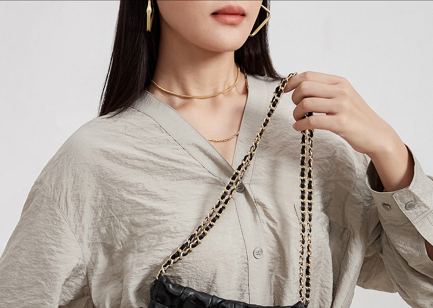 Cnoles Women's Handbag, 2026 Latest Style, Ladies' Single And Double Shoulder Crossbody Small Bag, Light Luxury High-End Brand, Hobo Bag, White 21