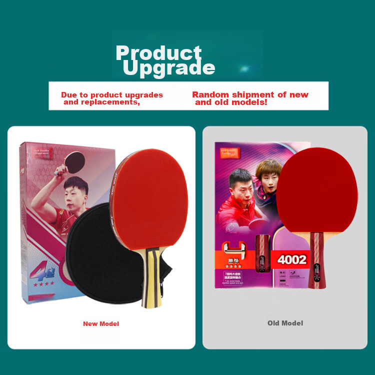 DHS Table Tennis Racket, Professional Grade, 9-Star Black Ebony Carbon Fiber Blade, Penhold Grip, Single Racket with 5+2 AC Structure H9002, Includes Ball 2