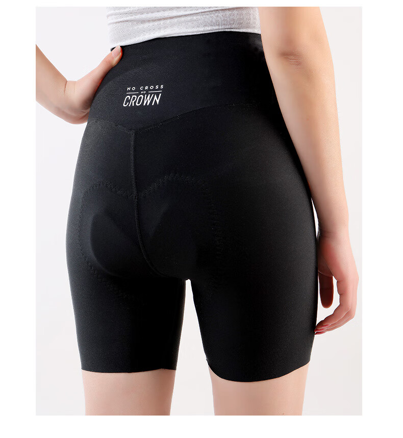 Lameda Women's Cycling Shorts, Lightweight Summer Professional Road Bike Star Moon Shorts, Black, Size L 5