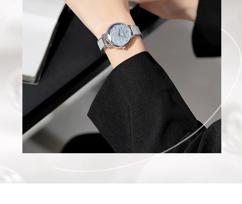 Disney Women's Starry Sky Girl Luxury Niche Wristwatch Gift Box Birthday Valentine's Day Present for Girlfriend 4