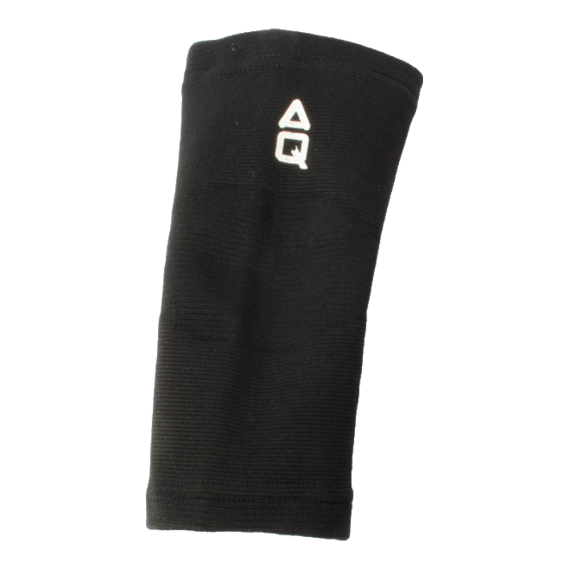 AQ Sports Protective Gear, Elbow Knitted High-Elastic Yarn, Basketball Running Football Arm Guard, Basic Type, Black, 1181XL28-31cm