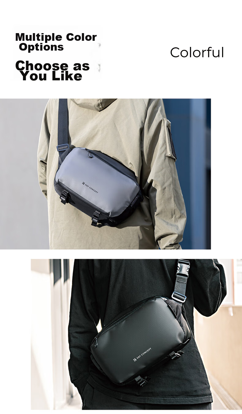 Zhuoer Camera Bag, Shoulder Crossbody Digital Professional Mirrorless And DSLR Photography Bag, Outdoor Street Shooting Portable Camera Storage Bag 2