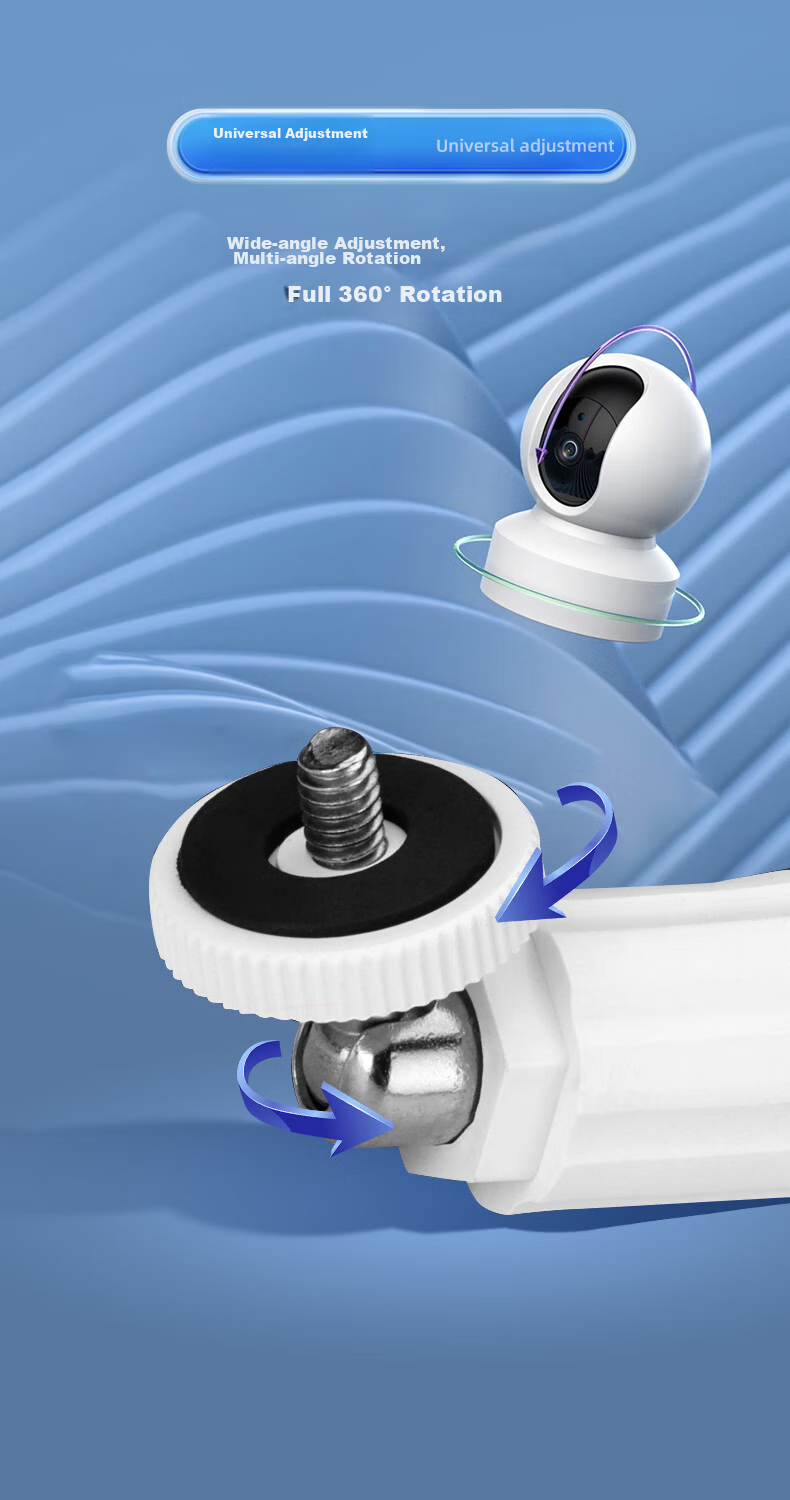 Trendsetter Suitable for Yingshi Camera Bracket C6c/c7/h6/h6c/h7c/cp1/xp1, Surveillance Fixed Wall-Mounted Hanging Inverted Installation Bracket 4