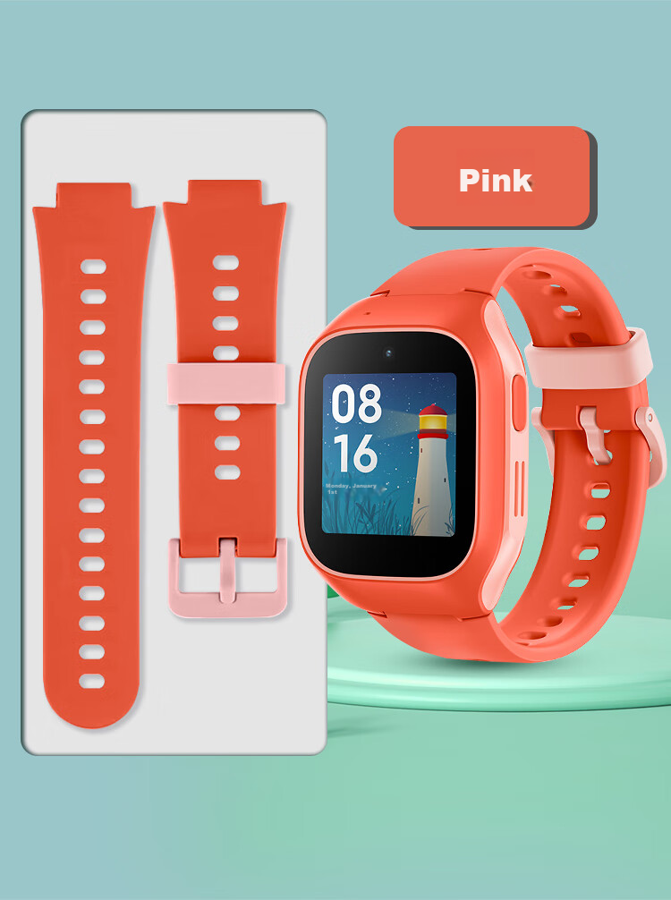 Freeson Compatible with Mitu Children's Smartwatch 6C Strap, Xiaomi Learning Watch 6c Strap, Detachable Replaceable Skin-Like Soft Silicone Wristband for Smart Video And Photo Watch, Blue 7